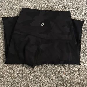 lululemon wunder train camo leggings